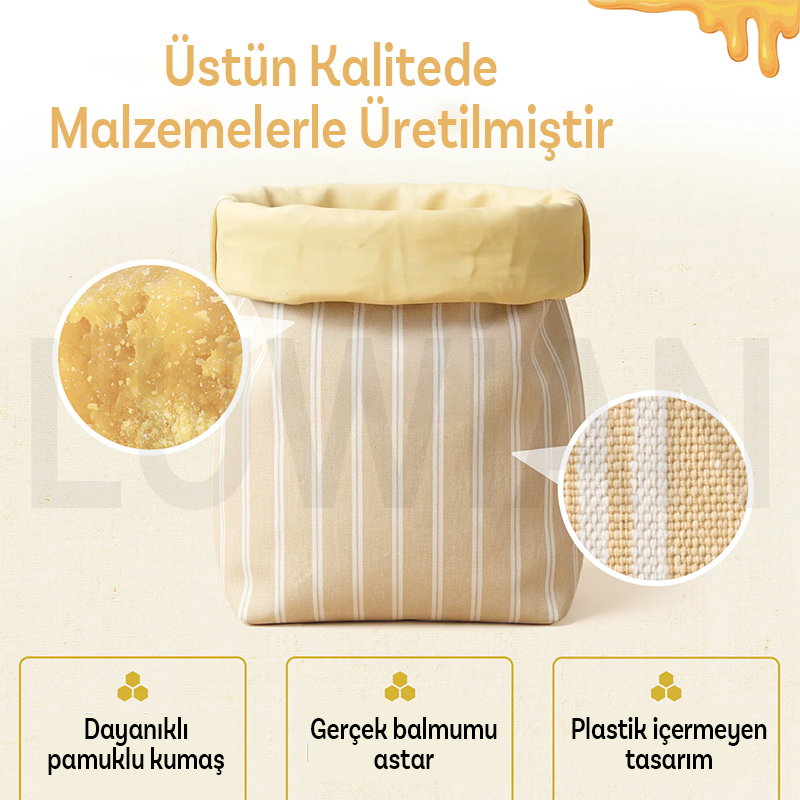 Luwian™ Balmumu Ekmek Çantası