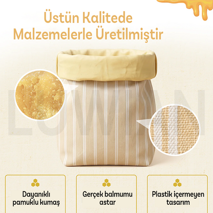 Luwian™ Balmumu Ekmek Çantası