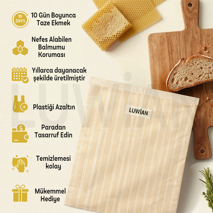 Luwian™ Balmumu Ekmek Çantası