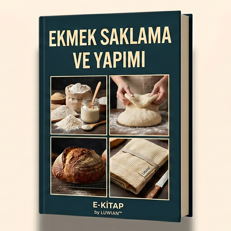 Luwian™ Ekmek Saklama Ve Yapımı E-Kitap (Hediye)